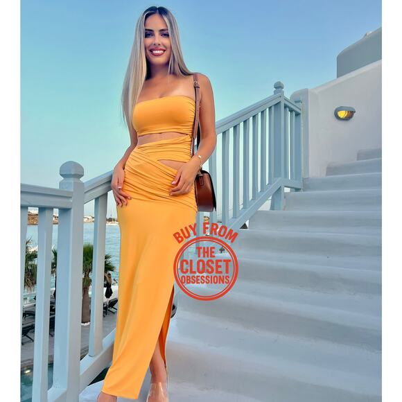 ZARA BLOGGER FAVE!!! Strapless Fitted Long Dress NWT LAST ONE!!! - Picture 8 of 16